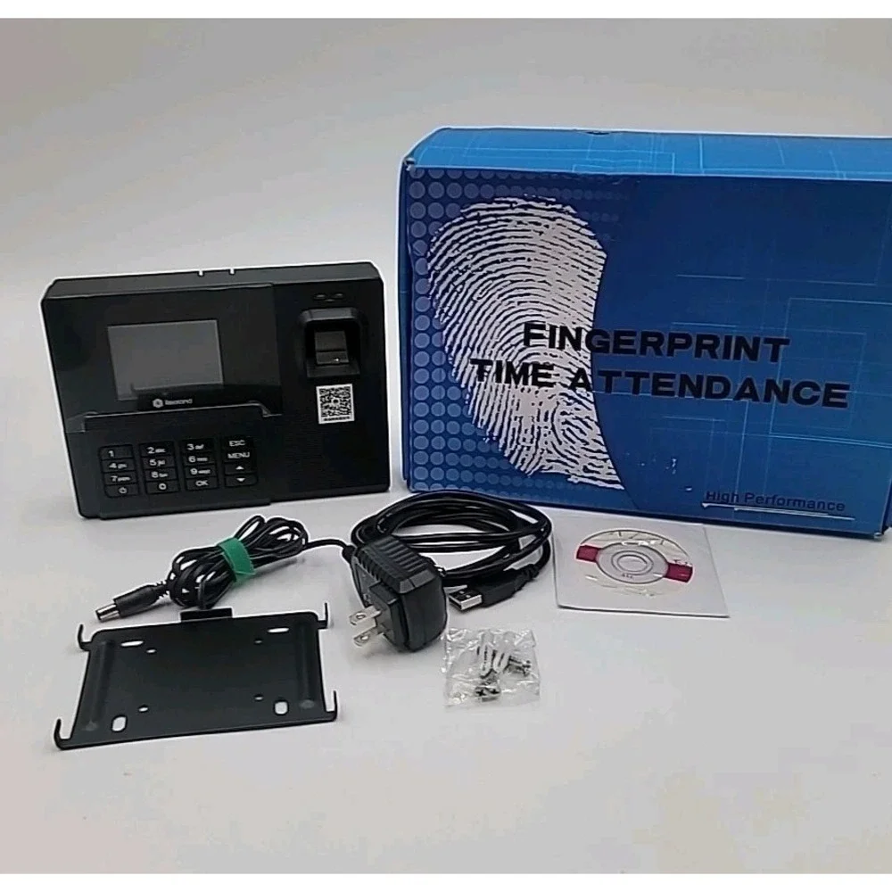 Realand Biometri Time Attendance‎ Clock Fingerprint ID Card Sensor Time Card